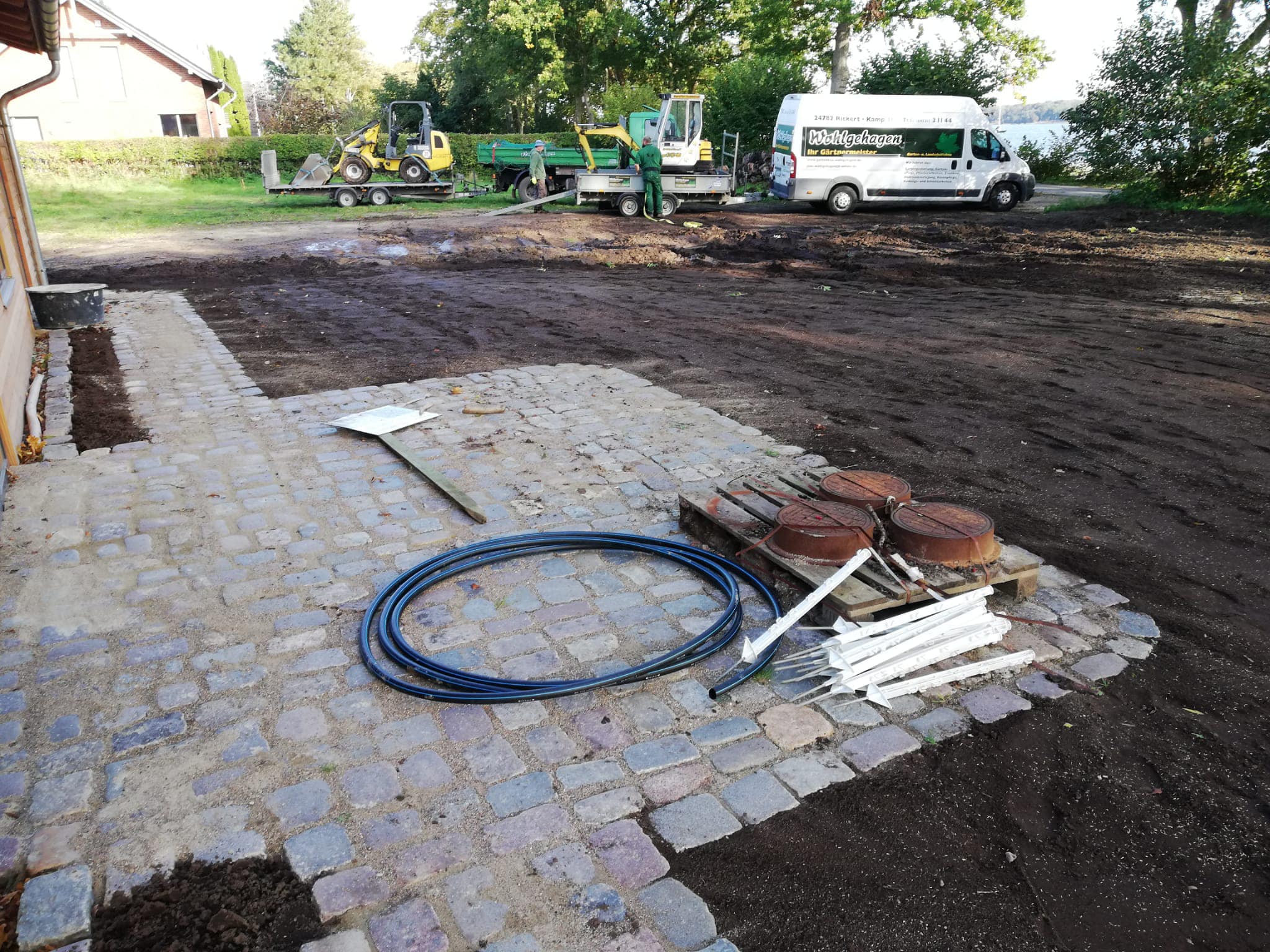 Pflasterarbeiten